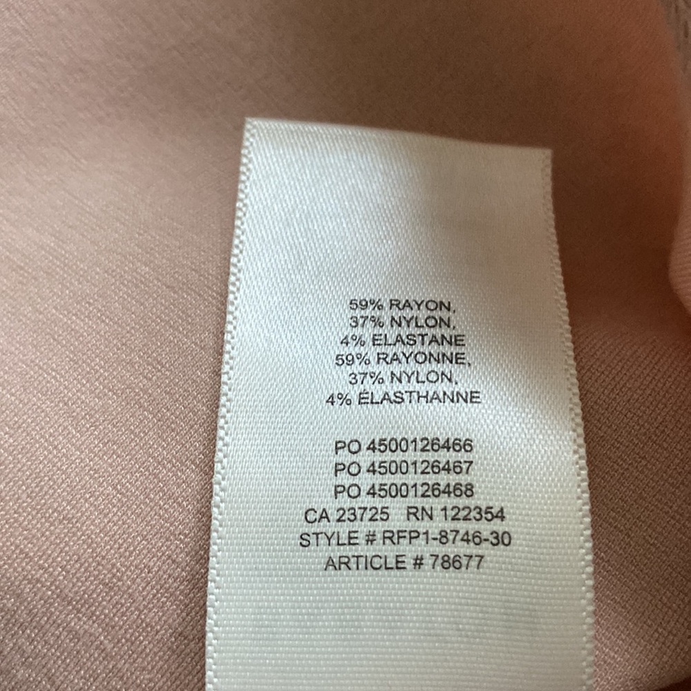 Aritzia Babaton Honeywell Bustier Mini Dress in Pink Modest Size 8 - Picture 15 of 16